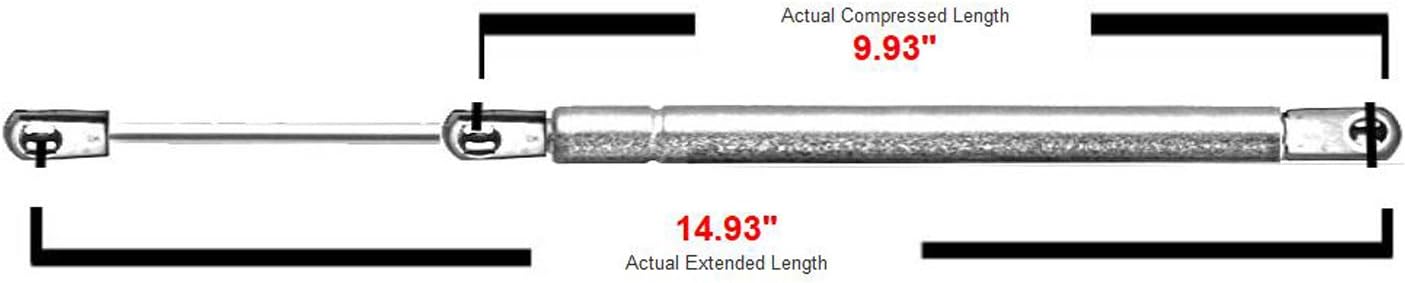 Front Hood Lift Supports Struts for Acura CL 2001-2003, Acura TL 1999-2001 Hood 6322,SG326015