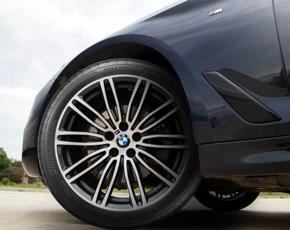36117855085 - OEM BMW 19x8 wheel light alloy titanium matte. 8JX19 Replacement Wheel. Genuine BMW Wheel