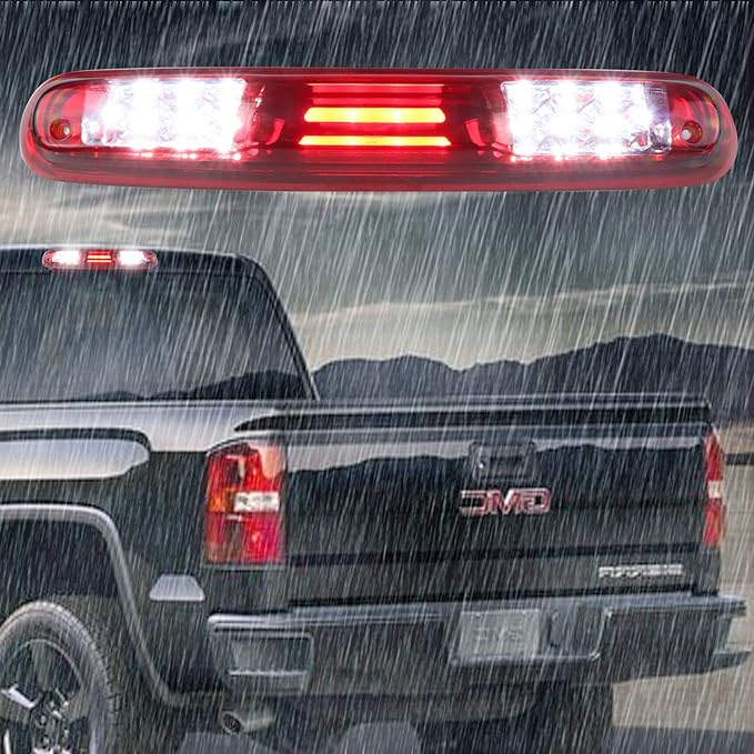 For 07-13 Chevy Silverado/GMC Sierra 1500 2500HD 3500HD High Mount Stop Light 3rd Brake Cargo Pickup Light,Center Tail Light Lamp